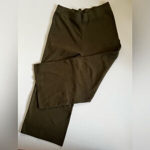 Marled Women's Olive Wide Leg Pants